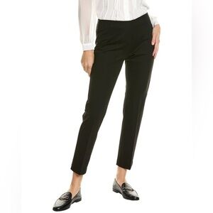 Adrianna Papell Pull-On Skinny Leg Pants Black Cropped